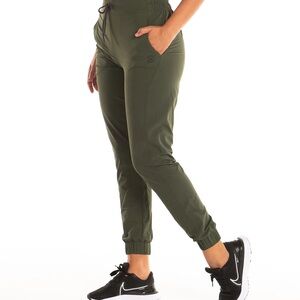 Virus Olive Green Track Pants